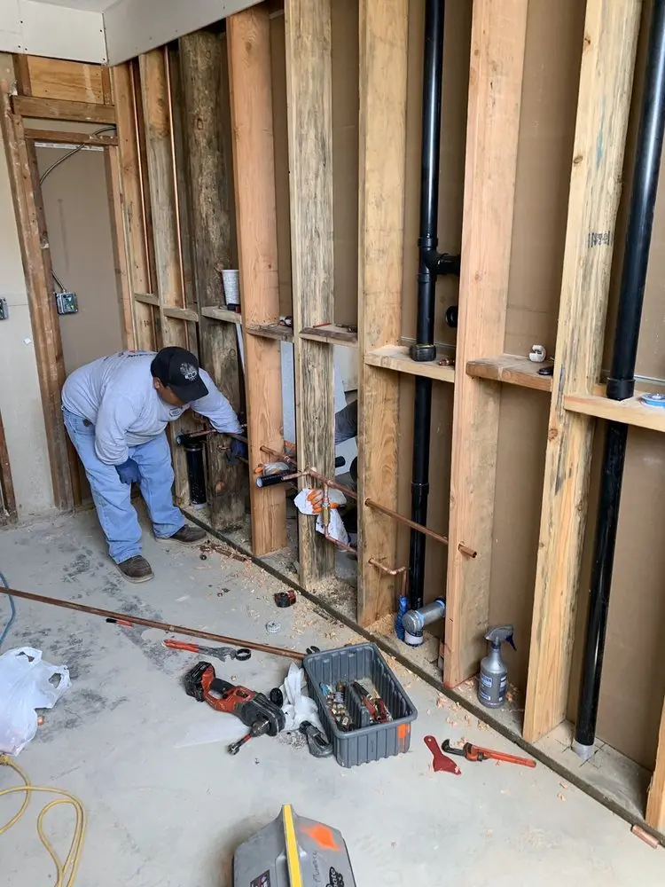 Commercial rough-in plumbing for Water Heater Replacement in Carrs Tavern